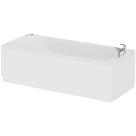 Wholesale Domestic Compact 1600mm X 700mm 6 Jet Chrome V-Tec Single Ended Whirlpool Bath 4 Wholesale Domestic Compact 1600mm X 700mm 6 Jet Chrome V-Tec Single Ended Whirlpool Bath - Image 2
