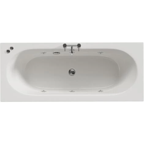 Wholesale Domestic Metropole 1700mm X 700mm 6 Jet Chrome V-Tec Double Ended Whirlpool Bath 3 Wholesale Domestic Metropole 1700mm X 700mm 6 Jet Chrome V-Tec Double Ended Whirlpool Bath