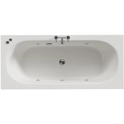 Wholesale Domestic Metropole 1700mm X 750mm 6 Jet Chrome V-Tec Double Ended Whirlpool Bath 3 Wholesale Domestic Metropole 1700mm X 750mm 6 Jet Chrome V-Tec Double Ended Whirlpool Bath