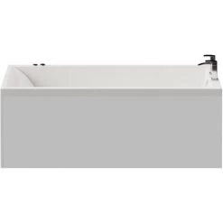 Wholesale Domestic Summit 1700mm X 750mm 6 Jet Chrome V-Tec Single Ended Whirlpool Bath -Comfort Bathroom Store 7566224 3
