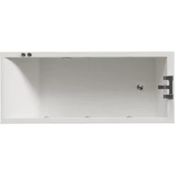 Wholesale Domestic Summit 1700mm X 700mm 6 Jet Chrome V-Tec Single Ended Whirlpool Bath
