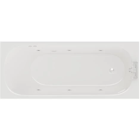 Wholesale Domestic Compact 1500mm X 700mm 6 Jet Chrome Flat Jet Single Ended Whirlpool Bath 3 Wholesale Domestic Compact 1500mm X 700mm 6 Jet Chrome Flat Jet Single Ended Whirlpool Bath