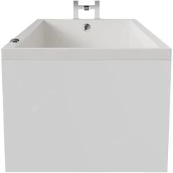Wholesale Domestic Summit 1800mm X 800mm 12 Jet Chrome V-Tec Single Ended Whirlpool Bath -Comfort Bathroom Store 7566282 5