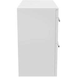 Wholesale Domestic Select Gloss White 900mm Floor Standing 2 Drawer Storage Unit -Comfort Bathroom Store 7566344 4