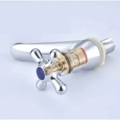 MUFF Single Cold Water Faucet, Single Cold Water Faucet Chrome Basin Faucet For Home Bathroom Toilet Sink Kitchen -Comfort Bathroom Store 76313175 3