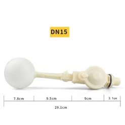 2PCS Float Valve With Adjustable Arm, Differential Pressure Float Valve, 1/2 Float Valve For Water Basin,,Tank Mount Float Ball Valve, Cattle Trough (1/2 Inch) 8 2PCS Float Valve With Adjustable Arm, Differential Pressure Float Valve, 1/2 Float Valve For Water Basin,,Tank Mount Float Ball Valve, Cattle Trough (1/2 Inch) -Comfort Bathroom Store 76689028 3