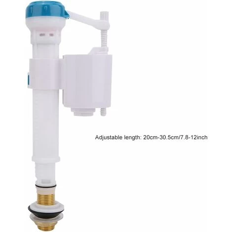 Horizontal Float Valve,Reversible Float Valve For WC Supply,Toilet Flush Valves Push Button Fill Valve Dual Flush Siphon Bathroom Blue And White G1/2 For Bathroom Hotel Apartment(G1/2) 5 Horizontal Float Valve,Reversible Float Valve For WC Supply,Toilet Flush Valves Push Button Fill Valve Dual Flush Siphon Bathroom Blue And White G1/2 For Bathroom Hotel Apartment(G1/2) - Image 3