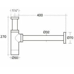 Compact Small Wall Hung Basin Sink Including Black Waterfall Tap & Bottle Trap -Comfort Bathroom Store 76756341 4
