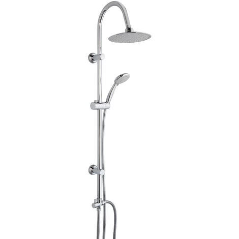 Thermostatic Bath Shower Mixer Tap With Round 3 Way Shower Kit 4 Thermostatic Bath Shower Mixer Tap With Round 3 Way Shower Kit - Image 2