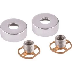 Round Bar Valve Easy Plumb Fixing Kit For Exposed Thermostatic Shower Valve Tap -Comfort Bathroom Store 76756463 2