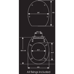 Driftwood Effect Wooden Toilet Seat Heavy Duty Bar Duty Wood Effect Finish -Comfort Bathroom Store 76756487 5