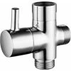 Solid Brass 3 Way Valve G1/2 Hand Shower Shower Components Universal Fitting, Chrome DSF007 -Comfort Bathroom Store 76957360 1