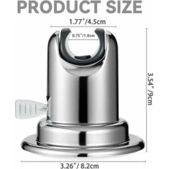 Shower Holder, Replaceable Hand Strong Vacuum Suction Cup Shower Head Holder, Universal Adjustable Suction Cup Shower Holder, Removable Wall Suction Cup Holder, ABS Plastic 11 Shower Holder, Replaceable Hand Strong Vacuum Suction Cup Shower Head Holder, Universal Adjustable Suction Cup Shower Holder, Removable Wall Suction Cup Holder, ABS Plastic -Comfort Bathroom Store 76957389 5