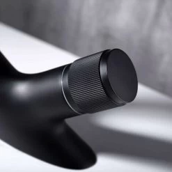 Modern Bathroom Faucet Black Macaron Waterfall Basin Faucet Brass Basin Mixer Tap Ceramic Hot Cold Available Removable Aerator - For Bathroom Toilet 10 Modern Bathroom Faucet Black Macaron Waterfall Basin Faucet Brass Basin Mixer Tap Ceramic Hot Cold Available Removable Aerator - For Bathroom Toilet -Comfort Bathroom Store 77094686 4