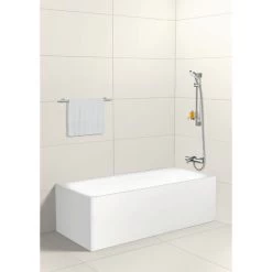 Hansgrohe Ecostat 1001 CL Pack Thermostatic Bath/shower Mixer + Crometta Vario Shower Set With Soap Dish (13201000-Crometta2) -Comfort Bathroom Store 77299165 5