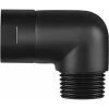 Hand Shower Elbow Adapter For 90 Degree Shower Arm Matte Black -Comfort Bathroom Store 77637318 1
