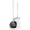 Toilet Plunger And Toilet Brush Set For Bathroom Cleaning, White, 1 Set -Comfort Bathroom Store 78026807 1