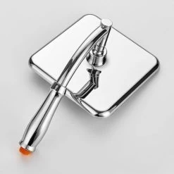 Shower Head Extender Adjustable Shower Extension Arm Handy Shower Extension Arm ABS Shower Extension Arm To Connect And Extend Shower Head 1 Piece (Silver) -Comfort Bathroom Store 78580436 3