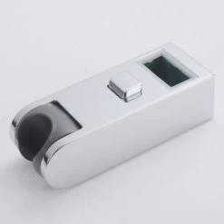 Chrome Plated Plastic Height Adjustable Square Shower Slider Replacement Head Support Rail Stand Bathroom Accessories 9 Chrome Plated Plastic Height Adjustable Square Shower Slider Replacement Head Support Rail Stand Bathroom Accessories -Comfort Bathroom Store 78702985 4