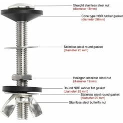 Pack Water Tank & Water Tank Fixing Kits - Toilet Seat Fixing Accessories，Superma -Comfort Bathroom Store 79953569 4