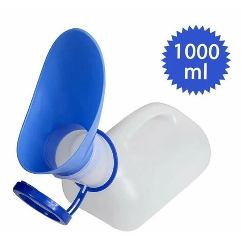 2pcs Unisex Car Urinal, Toliet Urinal For Men And Women, Pee Bedpans Bottles, With Lid And Funnel, Plastic Box For Car, Old Man, Child For Outdoor Camping 4 2pcs Unisex Car Urinal, Toliet Urinal For Men And Women, Pee Bedpans Bottles, With Lid And Funnel, Plastic Box For Car, Old Man, Child For Outdoor Camping - Image 2