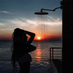 Shower Arm Extension With Lock Joints 11 Inch Adjustable Height Angle Shower -Comfort Bathroom Store 79954423 4