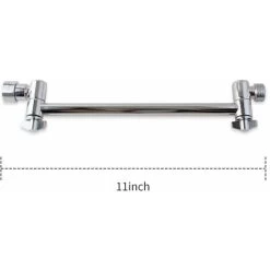 Shower Arm Extension With Lock Joints 11 Inch Adjustable Height Angle Shower -Comfort Bathroom Store 79954423 5