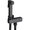 Toilet Spray Kit, Black Brass Hand Held Bidet Sprayer Bidet Sprayer Wall Mounted Toilet Sprayer Complete Kit G1/2 1 Toilet Spray Kit, Black Brass Hand Held Bidet Sprayer Bidet Sprayer Wall Mounted Toilet Sprayer Complete Kit G1/2 -Comfort Bathroom Store 80402576 1