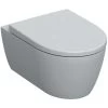 Geberit ICon Rimfree Wall-hung Toilet With Invisible Fixings, Shrouded, With Softclose Seat (501.664.00.1) -Comfort Bathroom Store 81257423 1