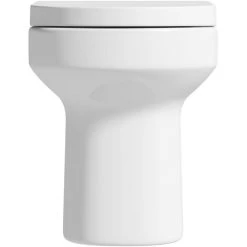 Orchard Wharfe Rimless Back To Wall Toilet And Wrapover Soft Close Toilet Seat -Comfort Bathroom Store 81850771 5