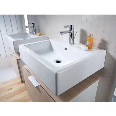 KOLO By Geberit Twins Rectangular Washbasin 60x46cm With Overflow (L51160000) 6 KOLO By Geberit Twins Rectangular Washbasin 60x46cm With Overflow (L51160000) - Image 4