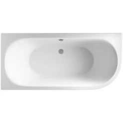Biscay Double Ended Bath 1600x725 LH 5mm 6 Biscay Double Ended Bath 1600x725 LH 5mm -Comfort Bathroom Store 82182017 2