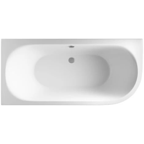 Biscay Double Ended Bath 1600x725 LH 5mm 4 Biscay Double Ended Bath 1600x725 LH 5mm - Image 2