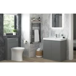 Siena - Elegy Rimless Back To Wall WC & Soft Close Seat -Comfort Bathroom Store 82193488 4