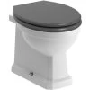 Siena - Etude Back To Wall WC & Grey Ash Soft Close Seat -Comfort Bathroom Store 82193636 1