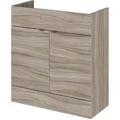Hudson Reed Fusion Driftwood Floor Standing 800mm Vanity Unit - OFF209