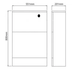 Signature Randers Back To Wall WC Toilet Unit 550mm Wide - Matt Grey 5 Signature Randers Back To Wall WC Toilet Unit 550mm Wide - Matt Grey -Comfort Bathroom Store 83040156 2
