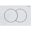 Geberit Delta01 Flush Plate, White (115.107.11.1) 2 Geberit Delta01 Flush Plate, White (115.107.11.1) -Comfort Bathroom Store 83566564 1