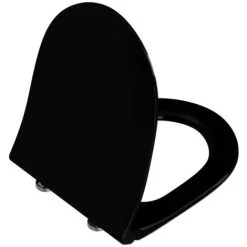 Swiss Aqua Technologies Wall Mounted WC SAT Infinitio With Softclose Seat, Matt Black (SATINF011RREXPBKM) -Comfort Bathroom Store 83821177 4