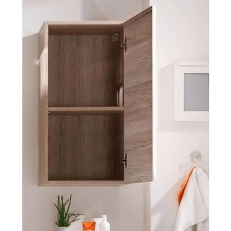 Storage Wall Cabinet Malea San Remo Oak Trendteam 6 Storage Wall Cabinet Malea San Remo Oak Trendteam - Image 4