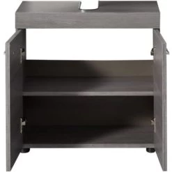 Sink Vanity Unit Runner Smokey Silver Trendteam