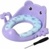 GTA Baby Toilet Reducer, Toilet Seat For Boys And Girls, Toilet Seat Cushion With Handle And Backrest, Adapter For Children's Toilet (Purple) -Comfort Bathroom Store 85324550 1