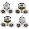 4pcs Shower Door Rollers 2 Top And 2 Bottom Rollers 23mm 2 4pcs Shower Door Rollers 2 Top And 2 Bottom Rollers 23mm -Comfort Bathroom Store 85768716 1