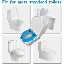 Blue Baby Foldable Toilet Reducer Child Seat Reducer Toilet Travel Folding Travel Potty Seat For Children Baby, BR-Vie 11 Blue Baby Foldable Toilet Reducer Child Seat Reducer Toilet Travel Folding Travel Potty Seat For Children Baby, BR-Vie -Comfort Bathroom Store 85877786 5