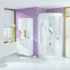 Bathtub Safety Grab Bar Suction Cup Handrail Grab Bar Bathtub Shower Rail Silver -Comfort Bathroom Store 85990134 5