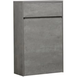 Balisa 500mm WC Unit Concrete Effect - Grey
