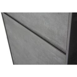Balisa 500mm WC Unit Concrete Effect - Grey -Comfort Bathroom Store 86061176 5