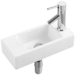 Amherst 405 X 185 Wall Hung Basin