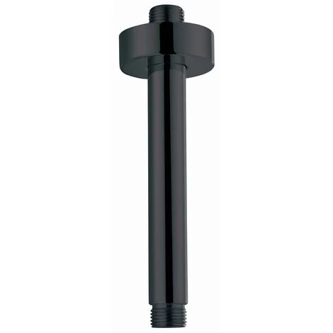 Morval Black Round Shower Ceiling Arm 250mm 3 Morval Black Round Shower Ceiling Arm 250mm