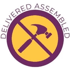 Hollton 800mm Grey Wood Effect Wall Hung 2 Drawer Vanity Unit With Ceramic Sink -Comfort Bathroom Store 86061905 5